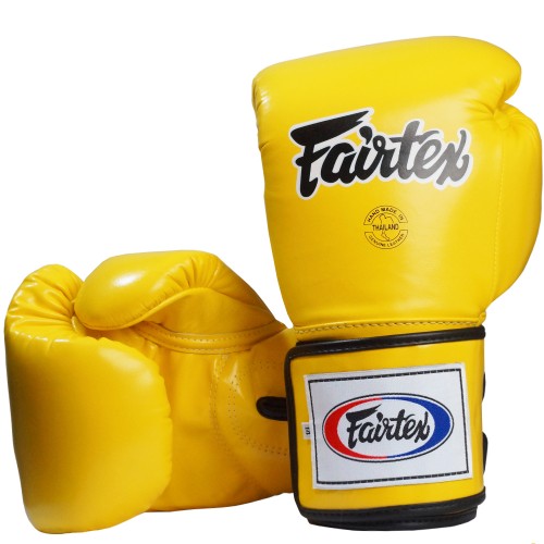 Перчатки боксерские Fairtex (BGV-5 Yellow)